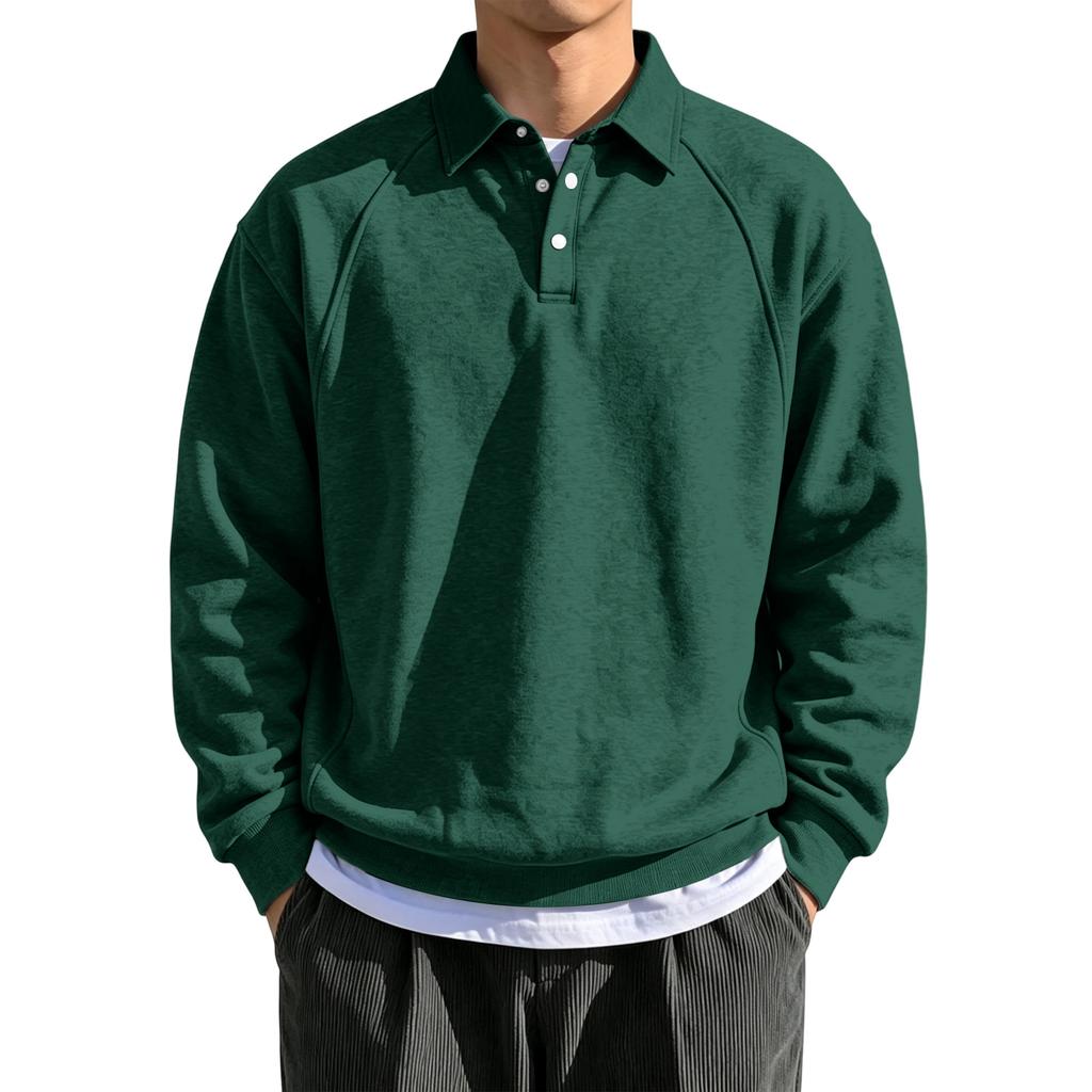 Herren Freizeit Basic Pullover Hoodie Langarm Sweatshirt für den täglichen Gebrauch