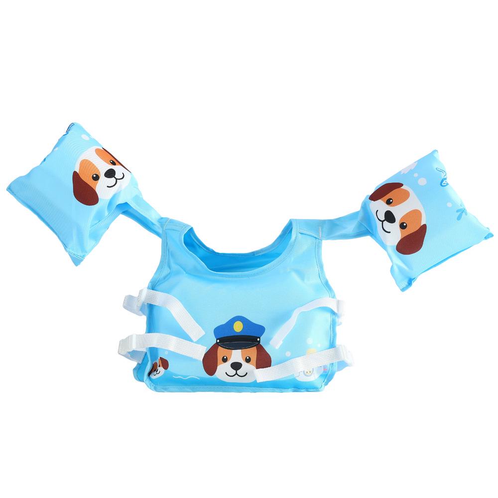 Xiaolü Children's Inflatable-Free Life Vest with Floating Sleeves & Armbands - For Boys & Girls