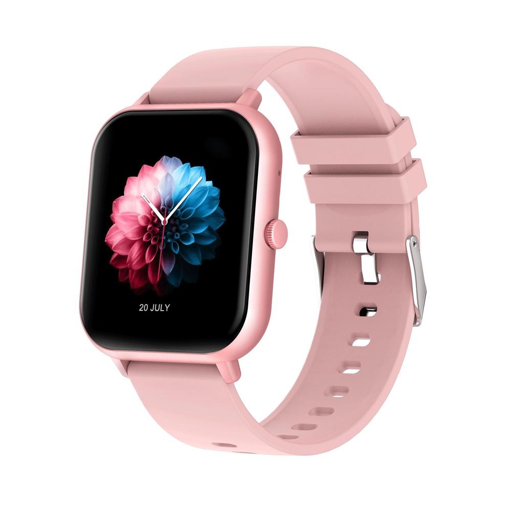 ZL54CJ Bluetooth Smartwatch: Heart Rate/Blood Pressure Monitor, Blood Oxygen, Music, Messaging, Multi-Sport Functions.