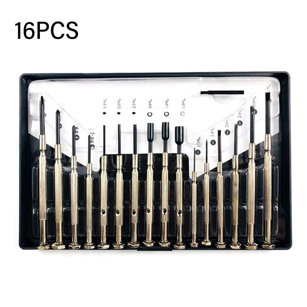 11/16PCS Professional Small Cross Precision Disassembly Equipment Glasses Repair Tool Screwdriver Screwdriver Set