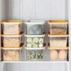 Fresh-Keeping Noodle Spaghetti Container with Cover Multifunction Refrigerator Organizer Box Large Capacity Seal