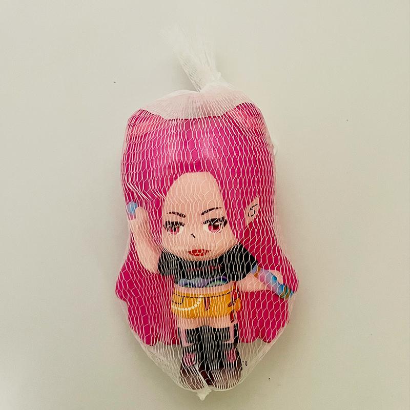 KPop Demon Hunters Stress Relief Toy Series Anime Rumi Zoey Mira Character Hand Pinch Slow Rebound Stress Relief Toy Healing Gif