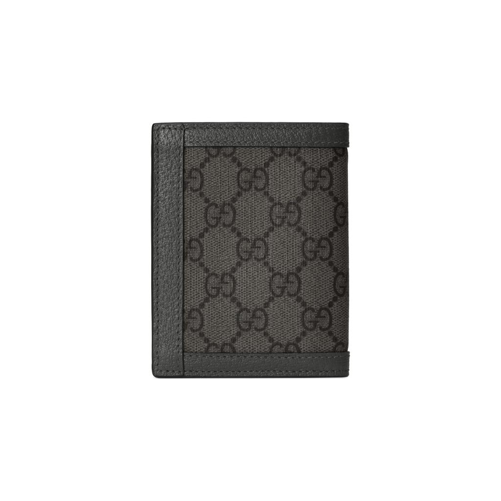 Gucci Ophidia Double G Logo Accessory Wallet Men Wallet Gray Black 760215-UULBN-1244