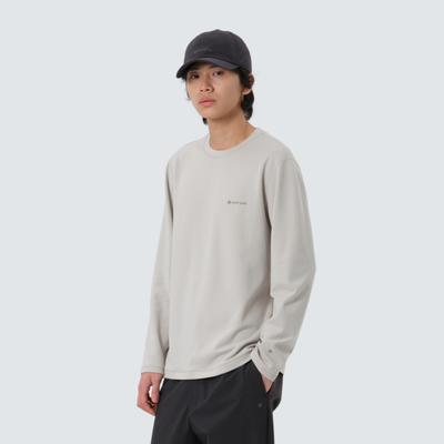 Delta Peak Quick Dry Long Sleeve T-shirt Sand Beige (S25FMTTL22)