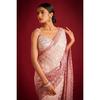 Luxury Partywear Embroidery Work Saree – Heavy Designer Sequence Glow Edition