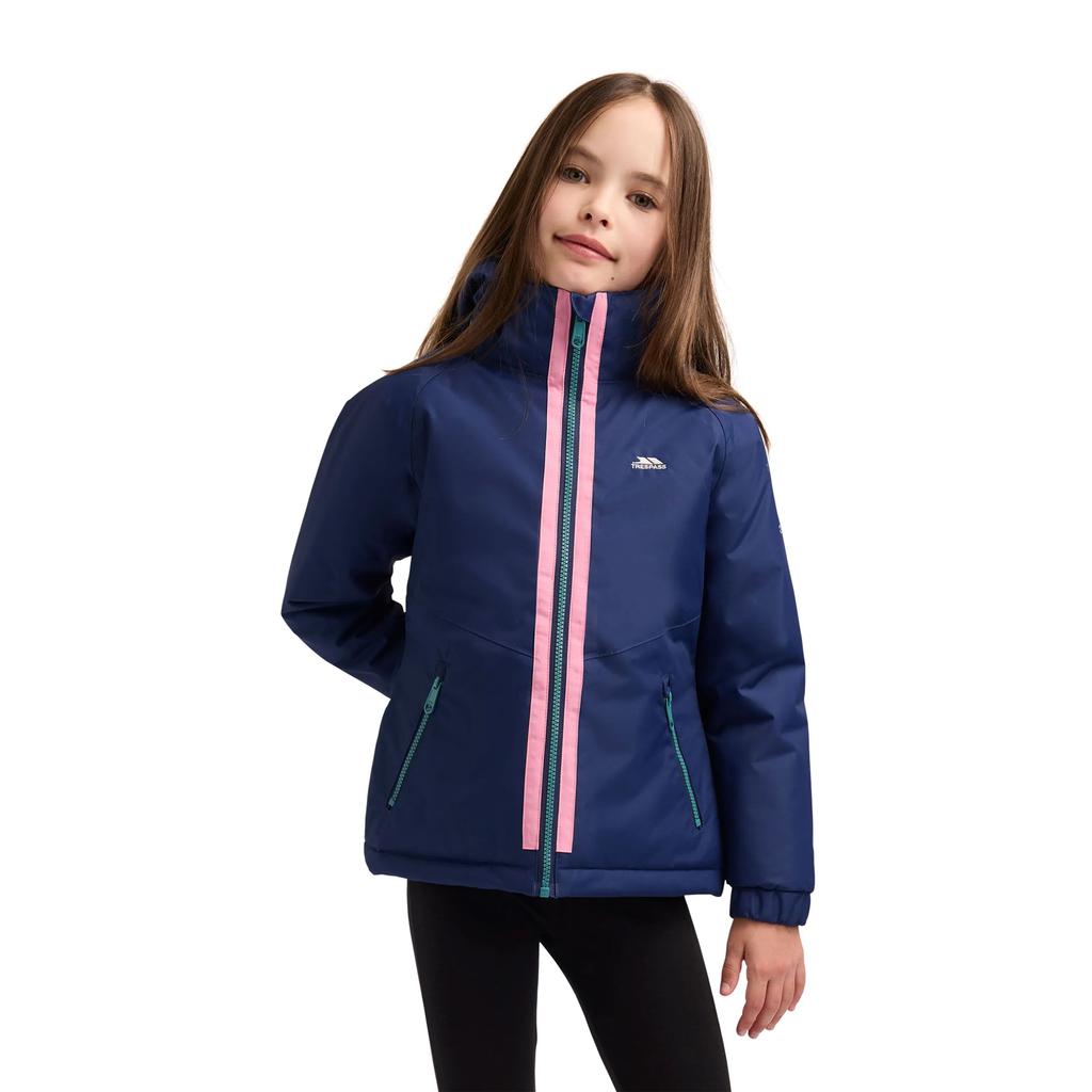 TRESPASS Girls Rossa Padded Waterproof Jacket