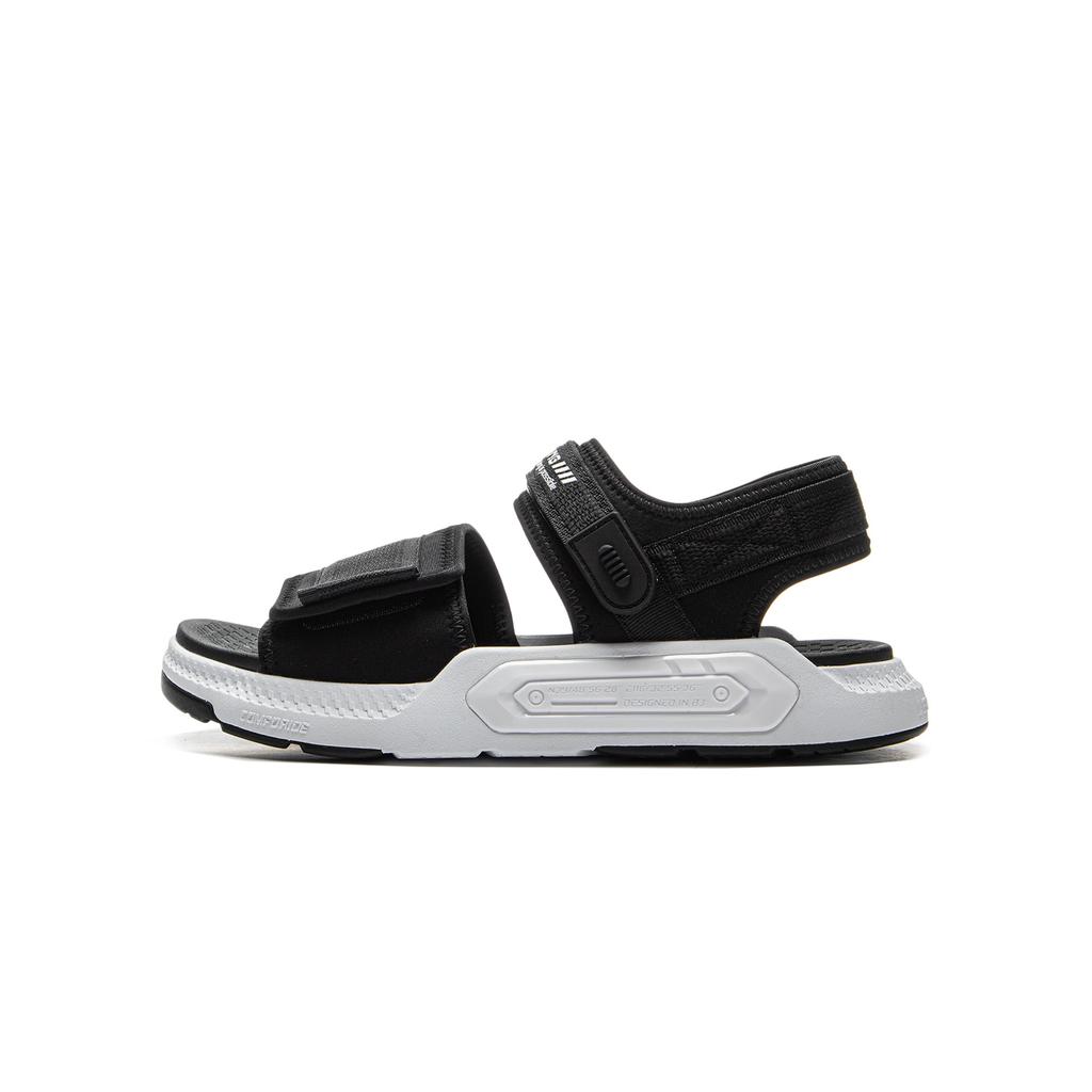 Li Ning Kids Sports Lifestyle Series Non-Slip Lightweight Fashion Slip-Resistant Wear-Resistant Rebound Kids Sandals Kids Sandals Black YKUV018-1