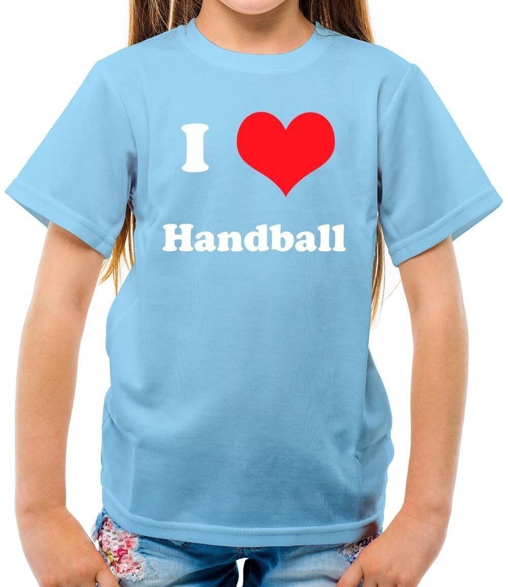 

I Love Handball - Kids T-Shirt - Hand Ball Sport Fan Team Player Equipt 150