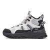 Fila Trek 1S Mid We Fleece Starry Sky Fashion Shock Absorption Durable Warmth Mid-Top Casual Shoes Women Sneaker Gray White F12W542121FTW