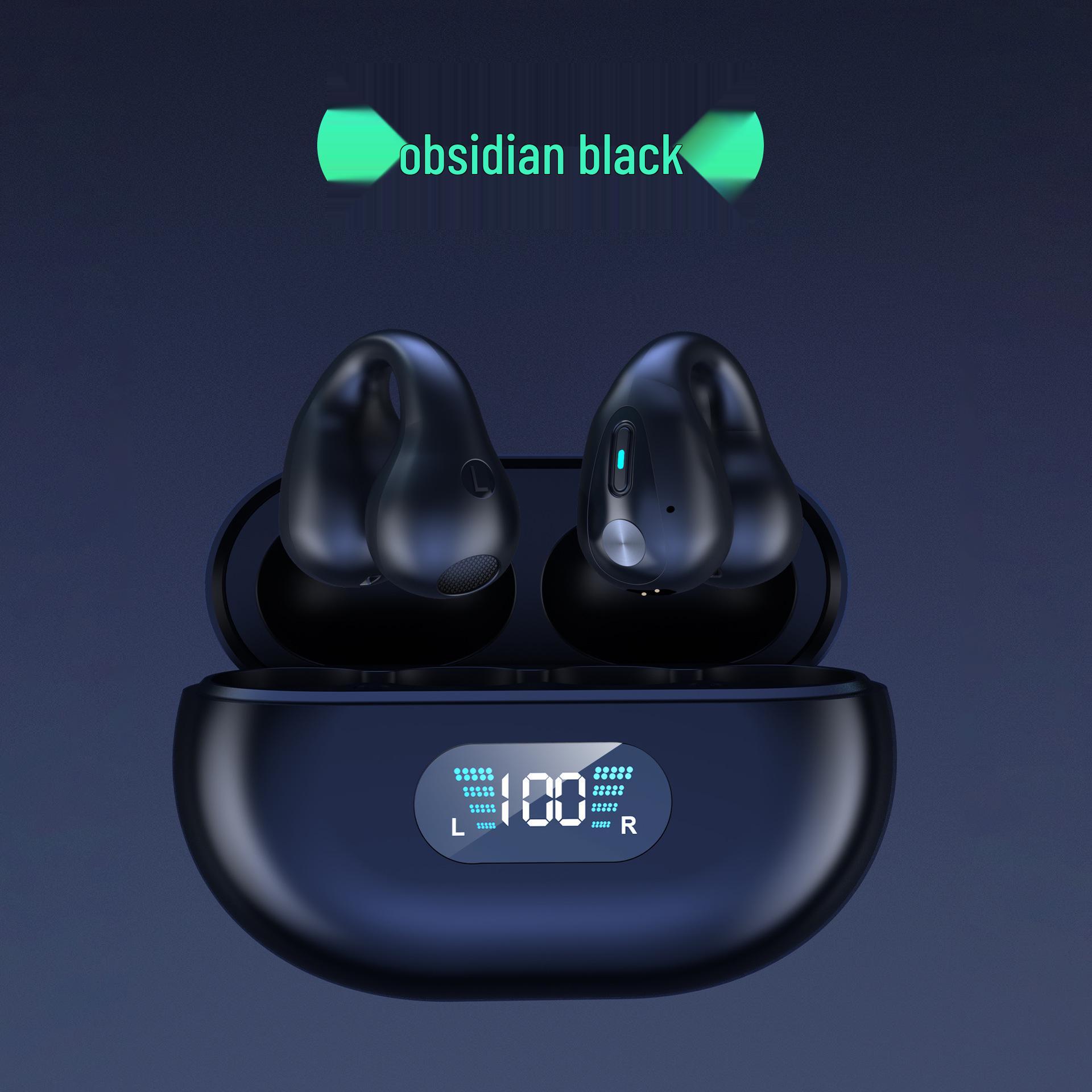 

X22 Wireless Bluetooth Clip-on Headphones: High Sound Quality, Long Battery Life, In-Ear, Noise Reduction чорний