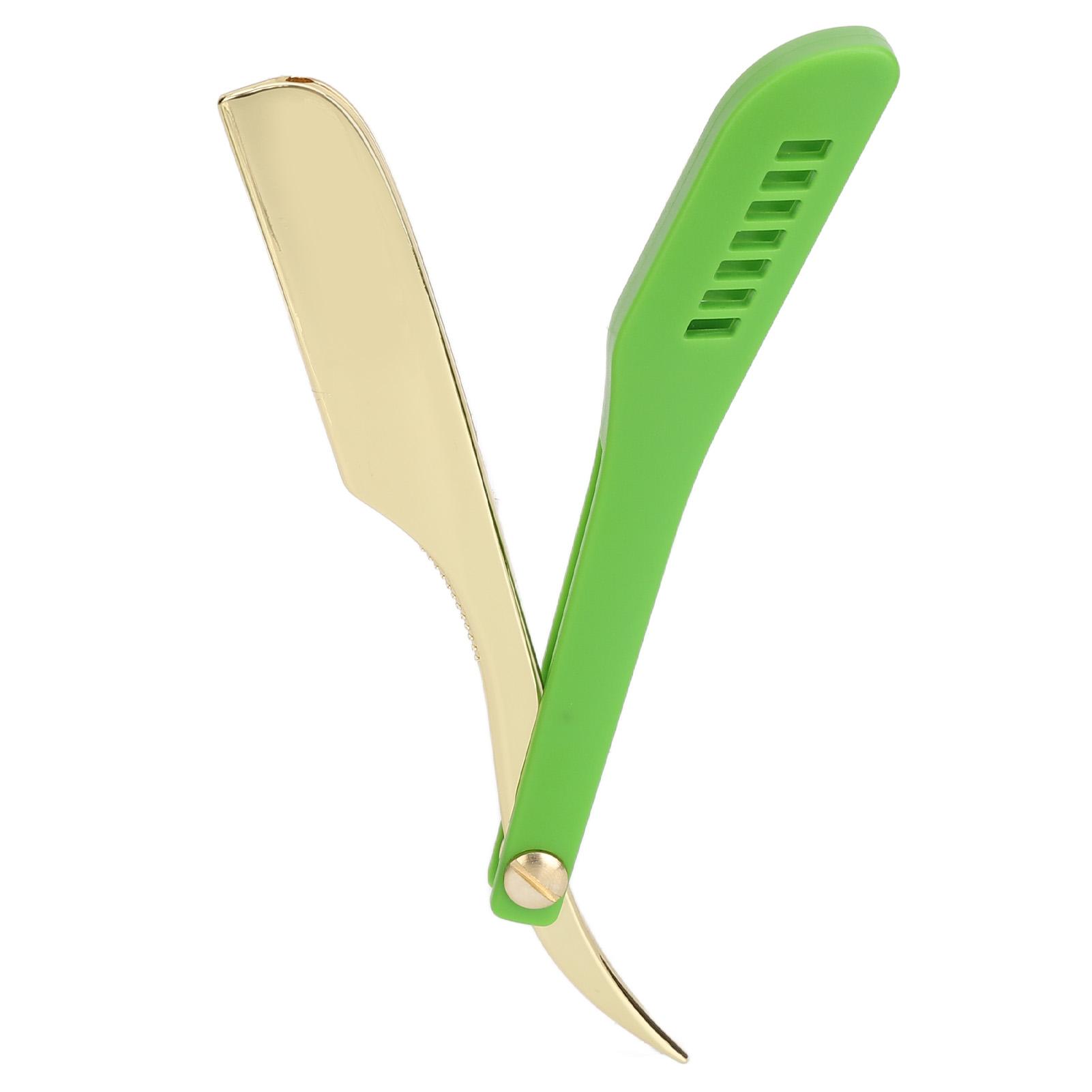 

Straight Beard Trimmer Rack Manual Beard Trimmer Holder Men Stainless Steel Streamlined Clipper золотой