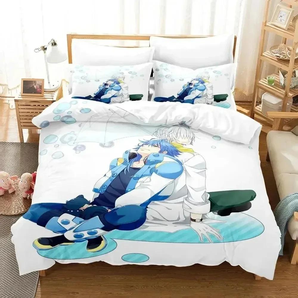 3D Print Anime Dramatical Murder Game Comfortable Duvet Cover Pillowcase Bedding Set Children Bedroom Decoration Home Textile