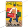 Vintage Beer Metal Tin Sign Rectangular Iron Wall Art Home Decor 20x30 Cm