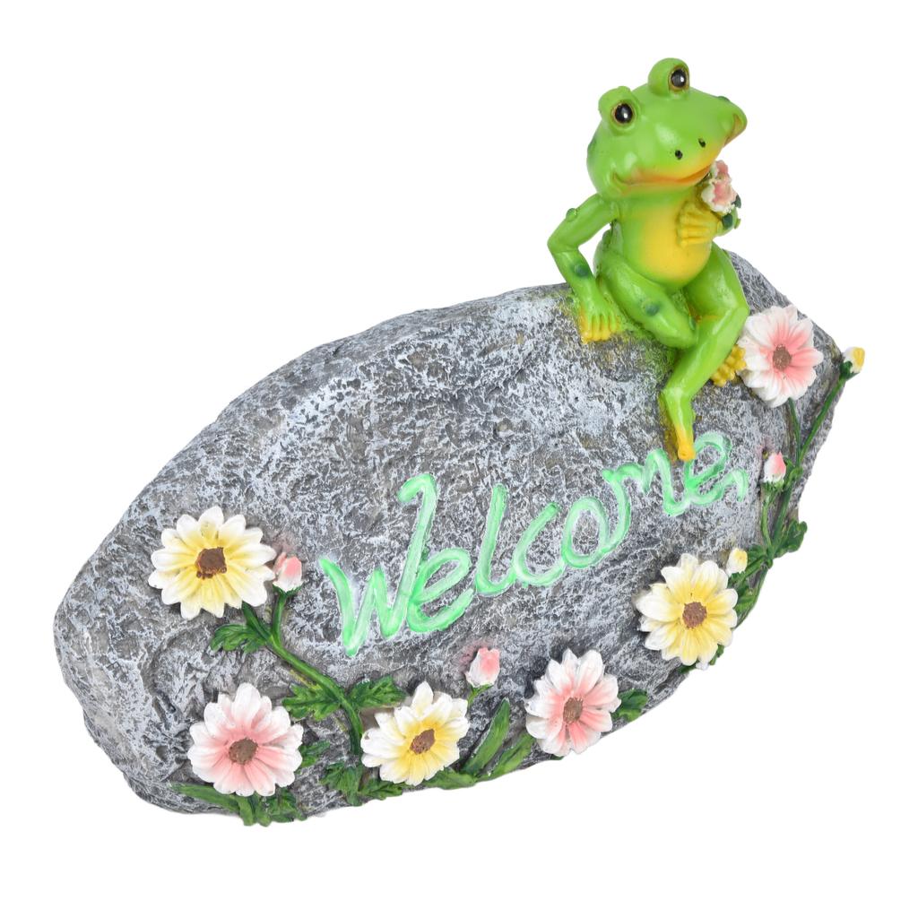 Frogs Sculpture Durable Waterproof Resin Highly Fine Loveliness Animal Ornaments for Living Room Decoration
