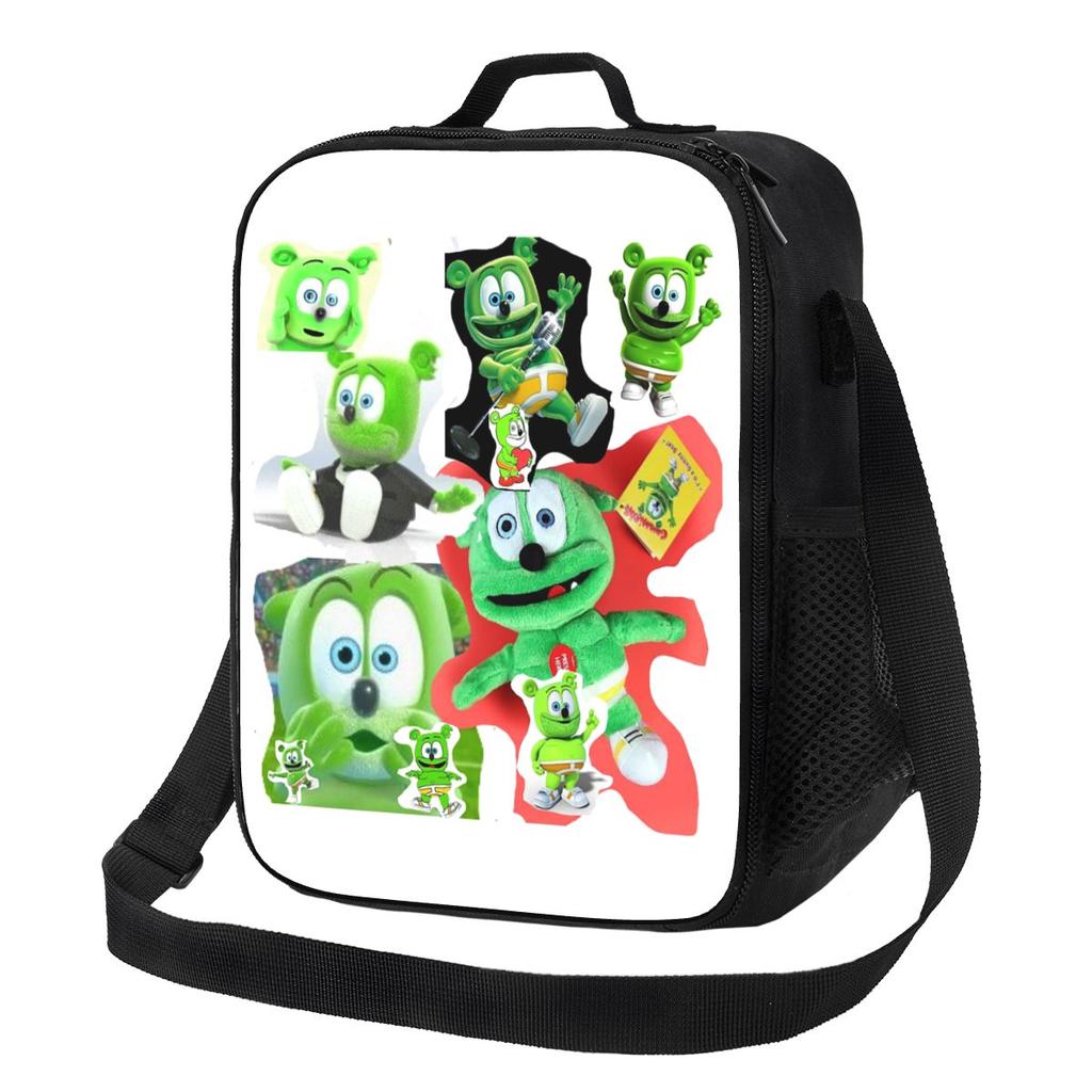 Gummibar (the Gummy Bear) Insulated Lunch Bag School Picnic Storage Food Boxes Portable Container Cooler Thermal Lunch Box Tote