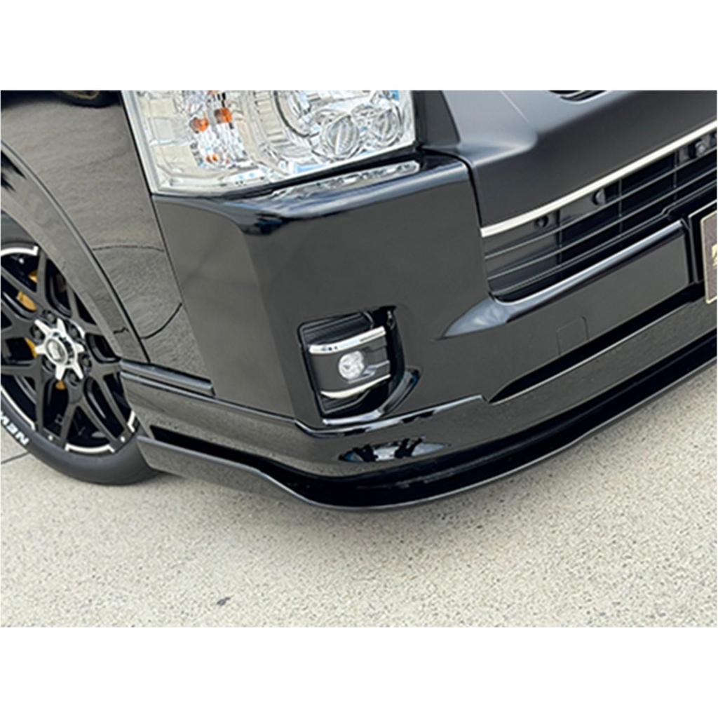 Chrome Bezel Fog Lamp Made in Chrome Stylish Compatible with 200 Series Hiace and 8th All LEGANCE Cover, Chrome, Japan, Plated, Part, (7th