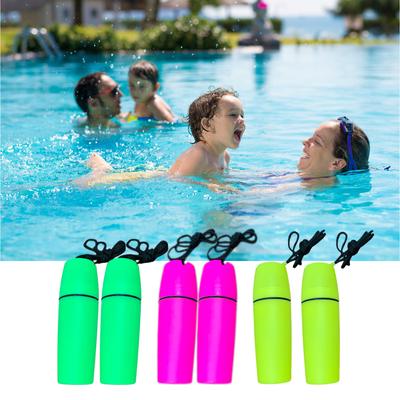 2 pezzi Borsa portaoggetti impermeabile per nuoto e tubo portamonete Pratico PP Essenziale da viaggio Organizzatore multiuso