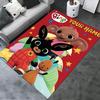 Custom Name Bing Bunny Carpet Rug for Living Room Bedroom Home Sofa Decoration,Kids Play Non-slip Floor Mat