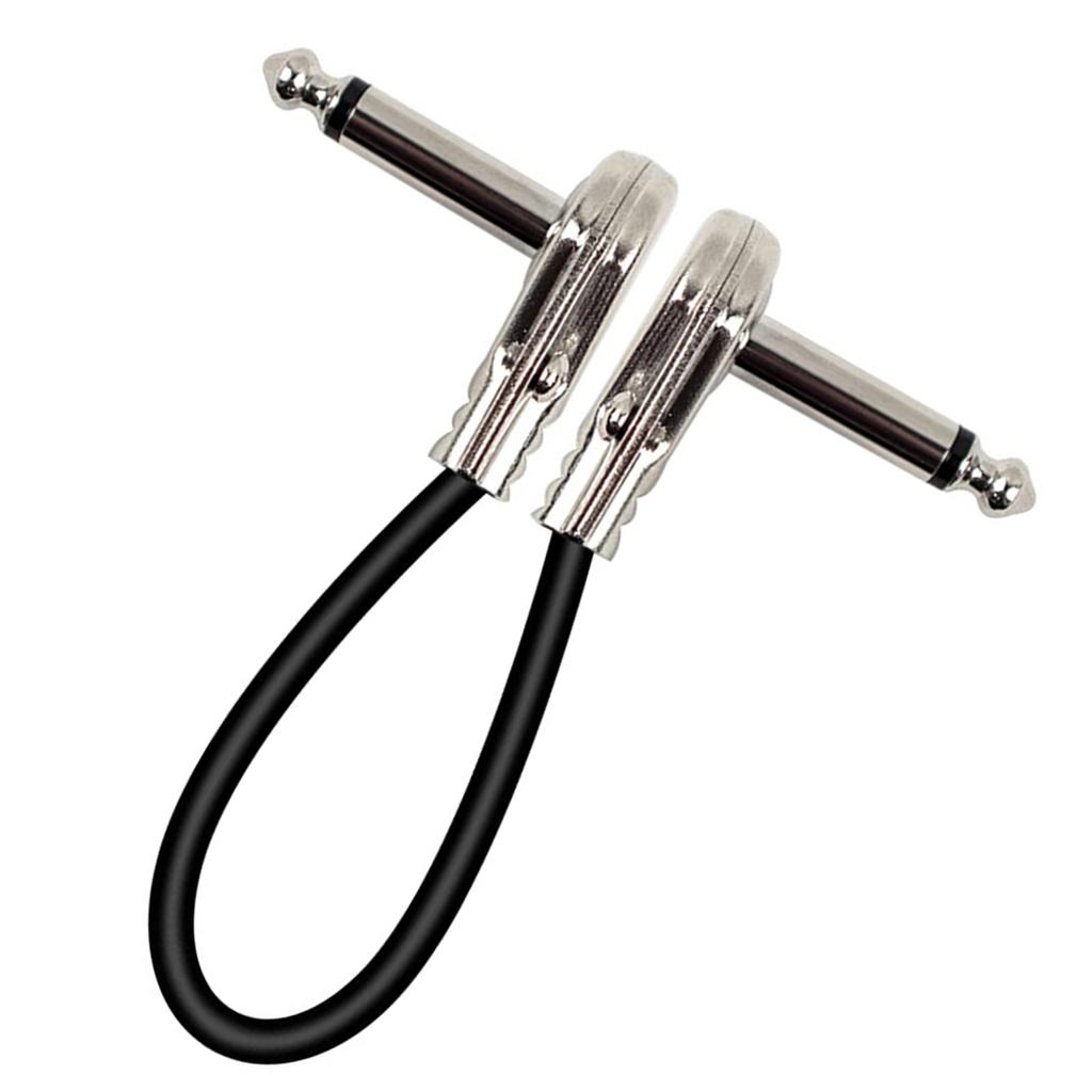 Professional Guitar Pedal Cables Space Saving Guitar Patch Cables Pedal Board Cable Wire Texture Perfect for Pedalboards
