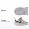 Court Borough Recraft TD Light Iron Ore Dark Pony Baby Sneakers Grey White FZ4521-100
