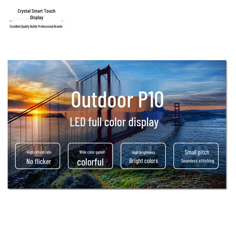 P10 Outdoor LED Display CN Plug (adapter Included)