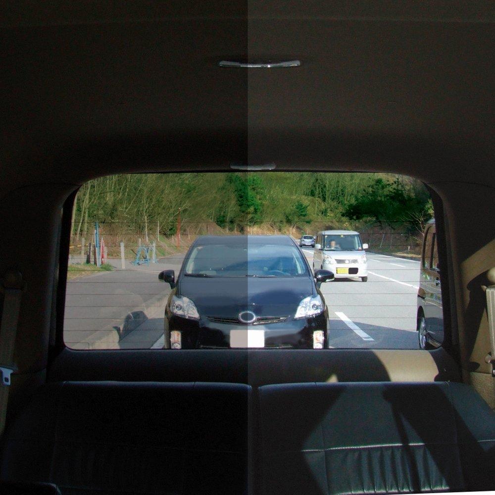 Tsuchiya Yac Car Interior Rearview Enhanced Reflectivity White Clear 230 X Mirror, Visibility, Ultra-High Glass, 70mm, DH-42