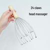 Octopus Scalp and Ear Massager: Itchy Head Relief and Meridian Comb