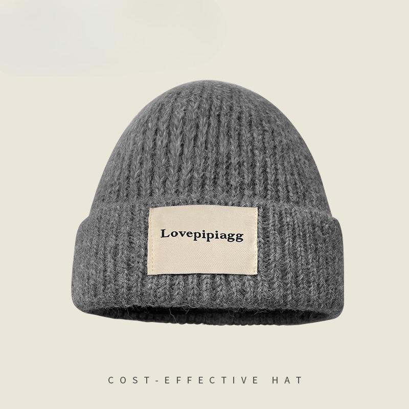 

Woolen Cap A Versatile Windproof and Cold Cap for Children in Autumn and Winter A Warm and Ear Protecting Headscarf Knitted Cap one size