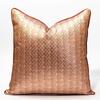1 PC Light Luxury Cushion Cover High Grade Jacquard Pillowcase 30x50/45x45/50x50CM Champagne Blue Home Hotel Bed Sofa Decoration