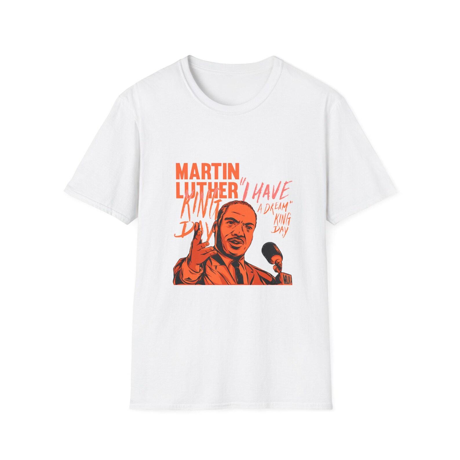 Martin Luther King portrait T-Shirt | I Have a Dream speech design M
