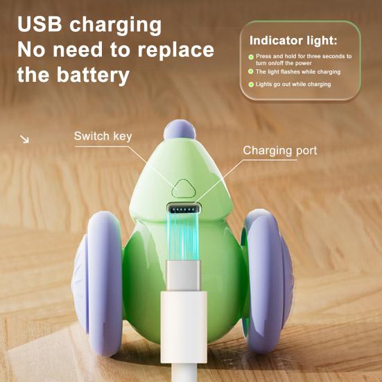 Electric Mouse Cat Toy Motion Activated Automatic Moving Mouse Interactive USB Rechargeable Mouse Toy for Cat Hunting Instinct Anxiety Relief