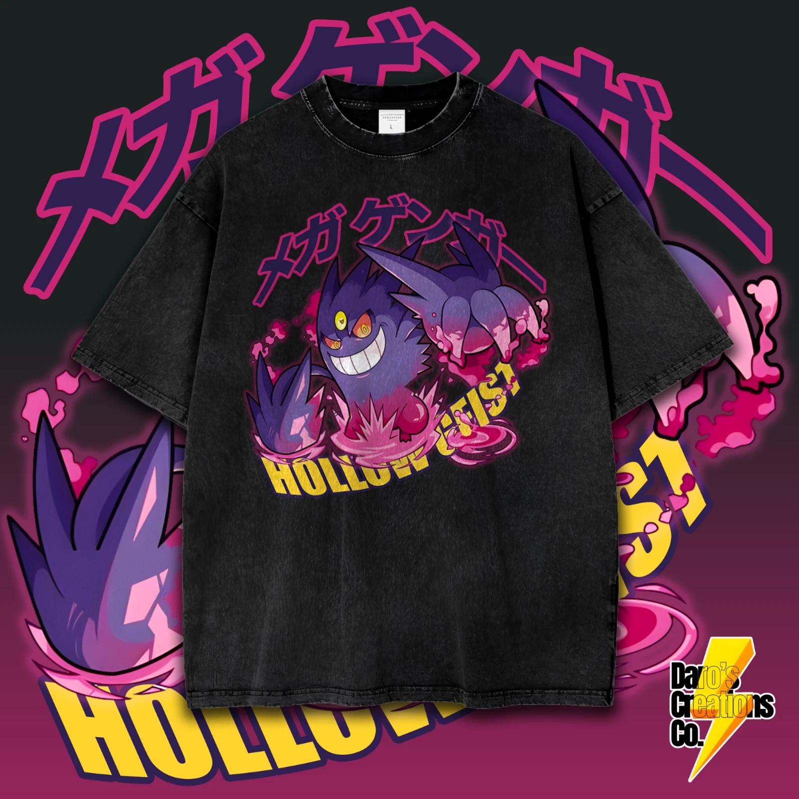 Pokemon Mega Gengar Custom Anime Shirt, Vintage Anime Shirt, Retro Anime Shirt S