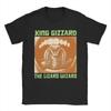 Printed This Is King Gizzard & Lizards Wizard T Shirt For Unisex  Cotton T-shirts Short Sleeve Tops