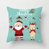 Cartoon Christmas Throw Polštář Set Santa Claus Sofa Gift Home Decor povlak na polštář Vánoční dárek povlak na polštář