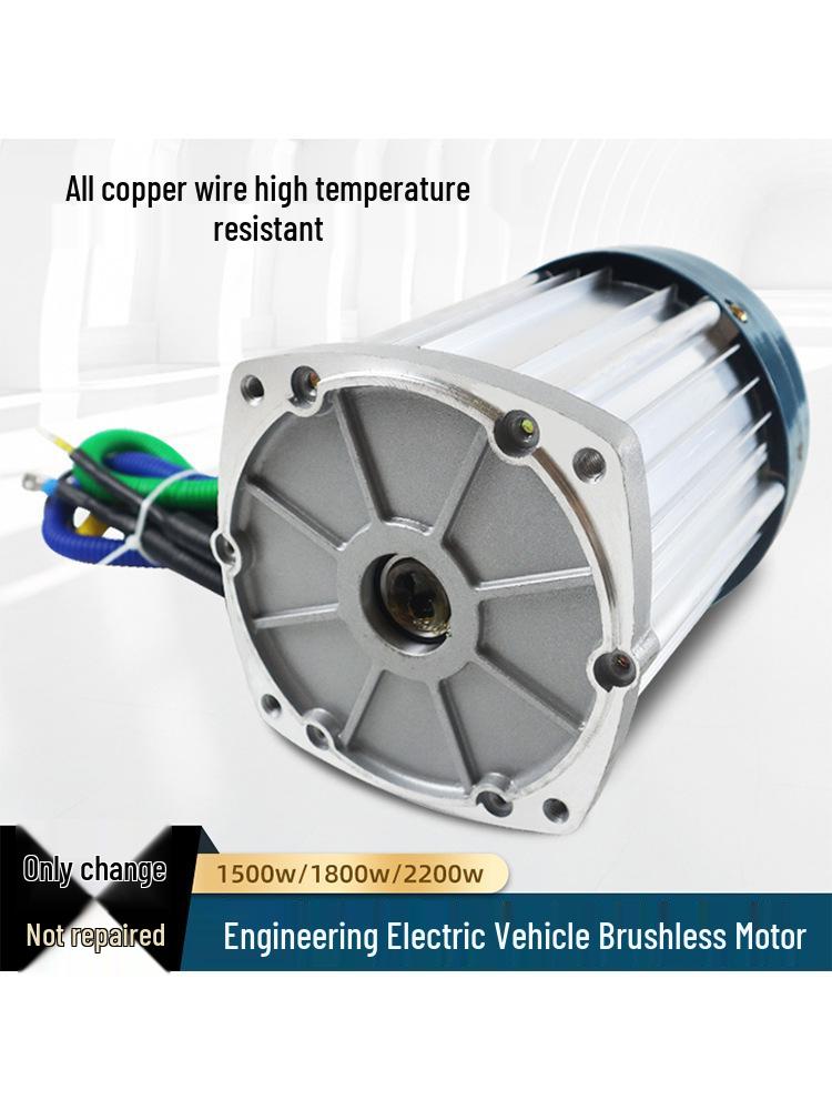 Motore DC Brushless ad Alta Potenza 60V 1500-2200W per Tricicli Elettrici