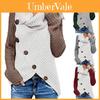 Col Dames Winter Nek Gebreide Trui Jumper Dames Knopen Pullover Blouse Tops