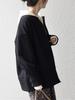 Ships Any Web Exclusive Machine Washable Cardboard Cocoon Collarless Coat 724160025 Black One Size