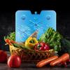 Blue Ice Crystal Box PE Refrigerated Shipping Cooling Box New Ice Box  Food