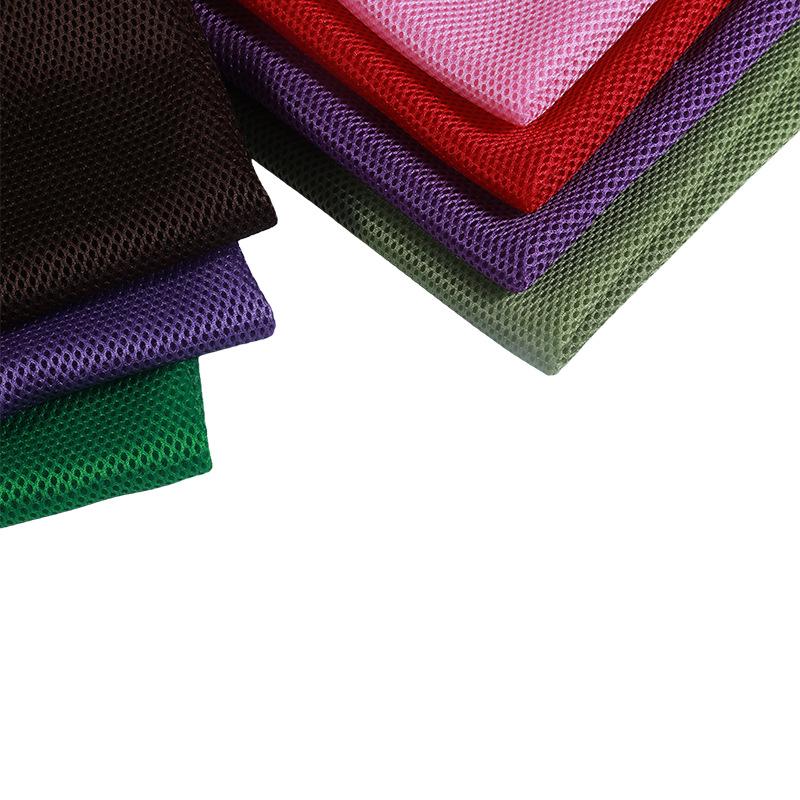 3D Sandwich Polyester Mesh Fabric - 200 Colors for Luggage, Handbags, Cushions, Sports Gear, Shoes, and Hats