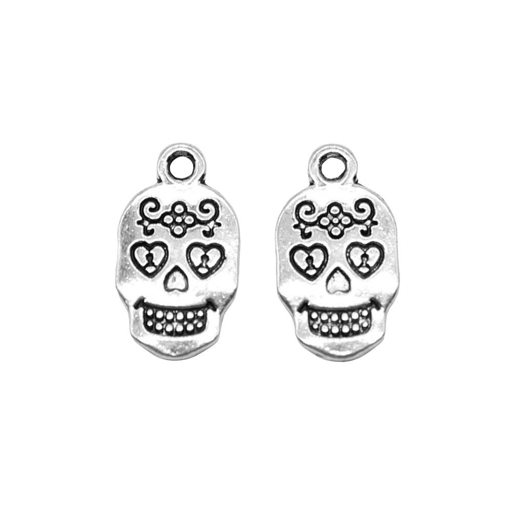 Halloween Pranks Charms Multi Color Alloy Pendants For Halloween Gothic Jewelry Accessories