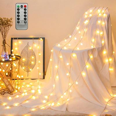 10M Christmas Garland Lights Led String Fairy Light Festoon Lamp Outdoor Decorative Lighting for Wedding Party