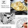 JINSHIDUN The New Business and leisure Men's Watch Fully Automatic Mechanical Watch Dual -daily Calendar Night Light Waterproof High -end Watch