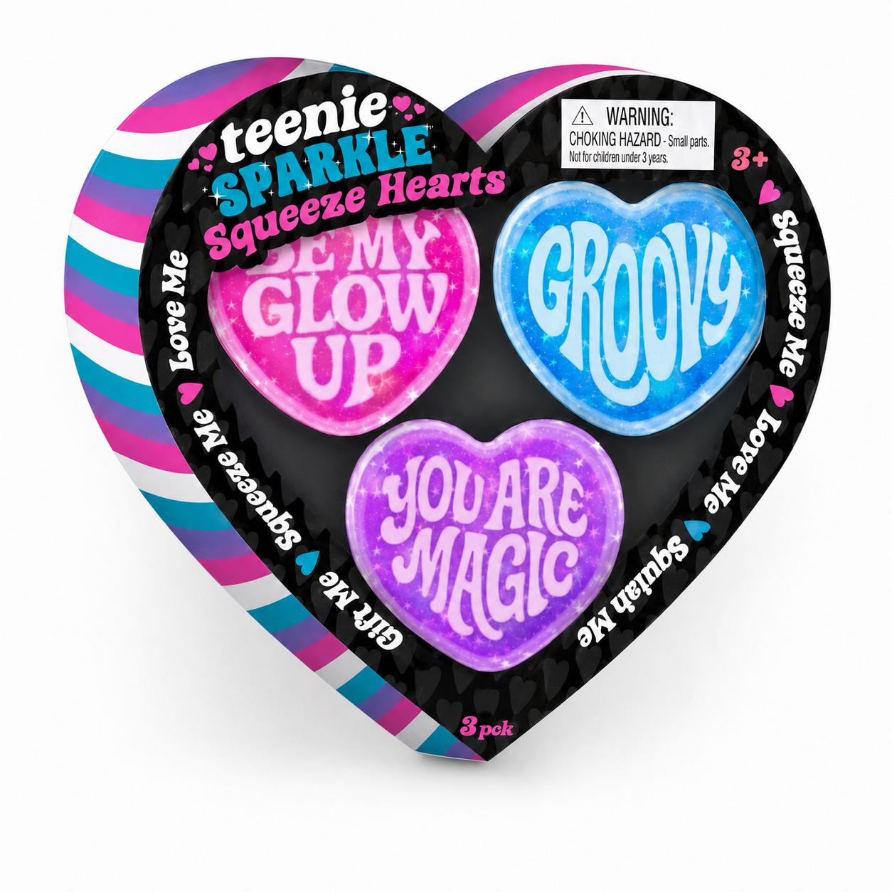 NeeDoh Teenie Sparkle Hearts 3 gab