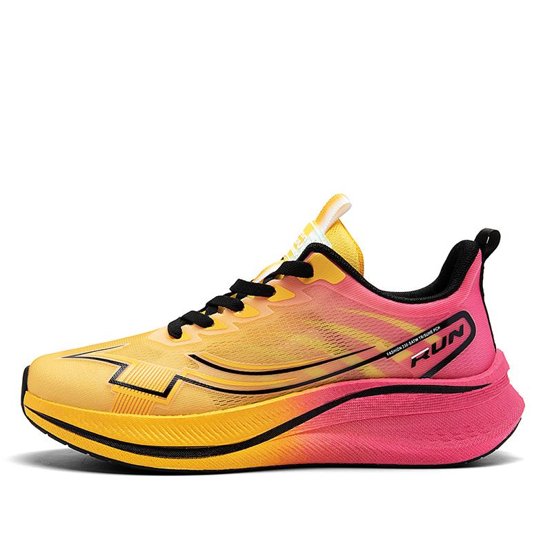 Summer Mens Sports Shoes Racing Trend Comfortable Training Shoes Marathon Anti Slip And Wear-Resistant Running Shoes
