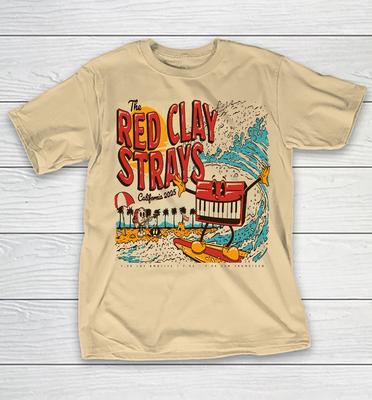 New The Red Clay Strays Tour Gift For Fan All Size S To 5XL Sand T-shirt