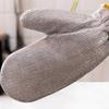 2 Stück Spülhandschuhe Multifunktionale Reinigungshandschuhe mit Stahldraht Wasserdichte Haushaltshandschuhe