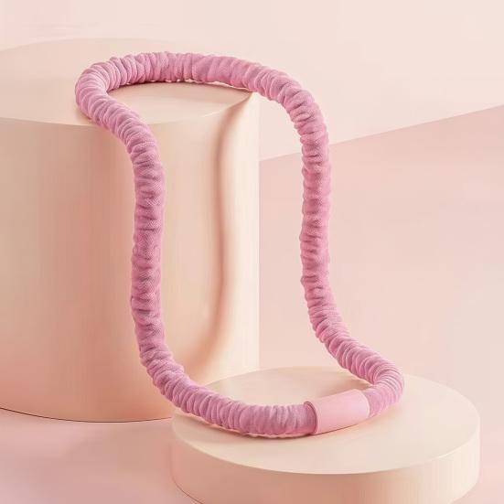 М'який оксамитовий весняний фітнес-обруч для дорослих, схуднення, спалювання жиру, тонізація талії, обтяжений фітнес-кільце, для жінок, чоловіків, зміцнення талії, тренувальне кільце