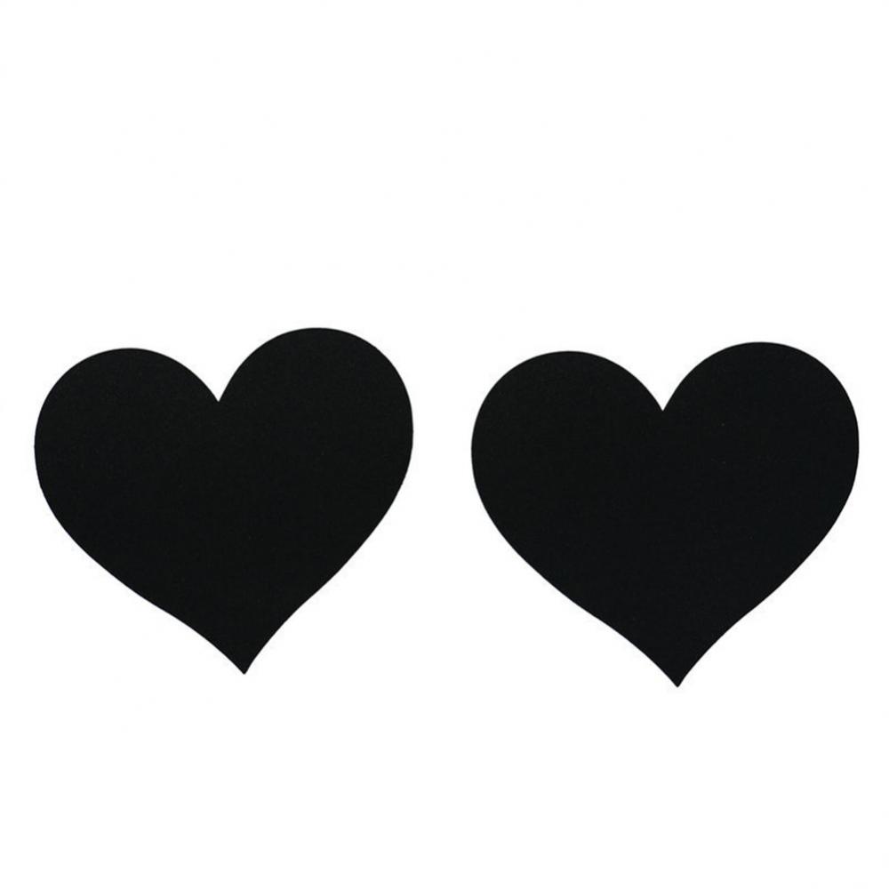 Chest Patch Soft And Skin Friendly Wicking And Breathable Heart-shaped Ultra Thin For Women Nipple Stickers Non Irritating Sexy