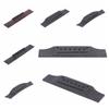 Rosewood Acoustic Guitar Bridge Pins Upper Wood Guitar Saddle Bridge  Unisex