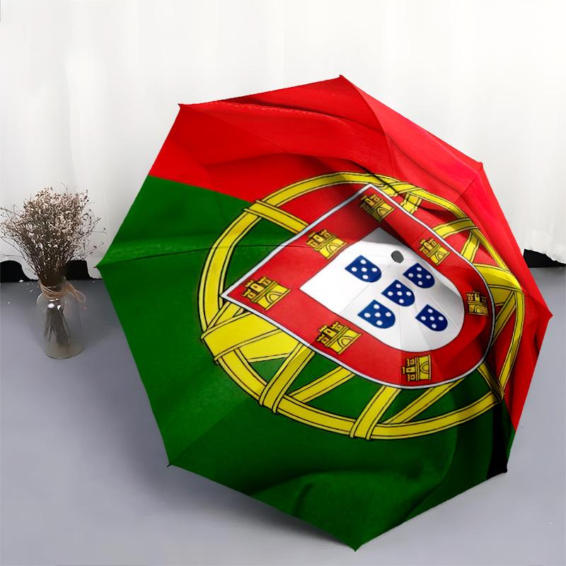 1pz Ombrello Squadra di Calcio Ombrello Pieghevole Portatile Struttura a Ossa di Ferro Struttura Ossea Struttura Esterna per Casa
